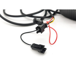 Farol LED com buzina – Modelo 2 (12-72v)