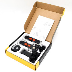 Sinais de direção para scooters e bicicletas (4 luzes)