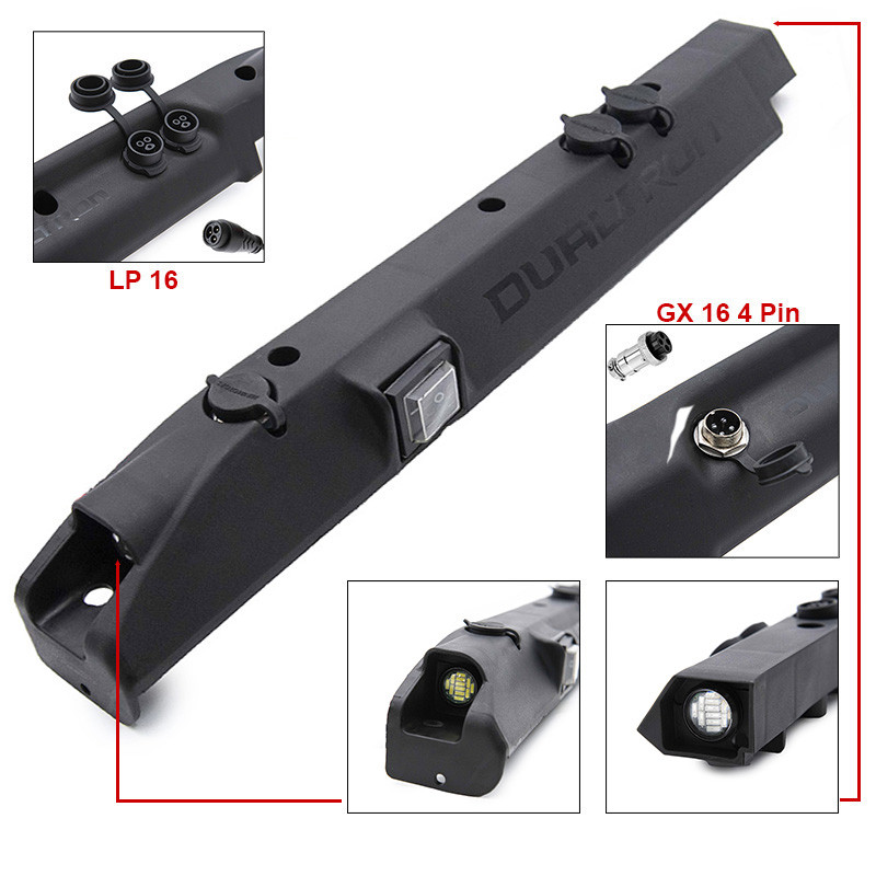 Acabamento lateral dos minimotores esquerda – Dualtron Ultra original