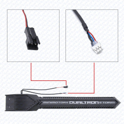 Acabamento lateral esquerda Minimotores – Dualtron Storm original