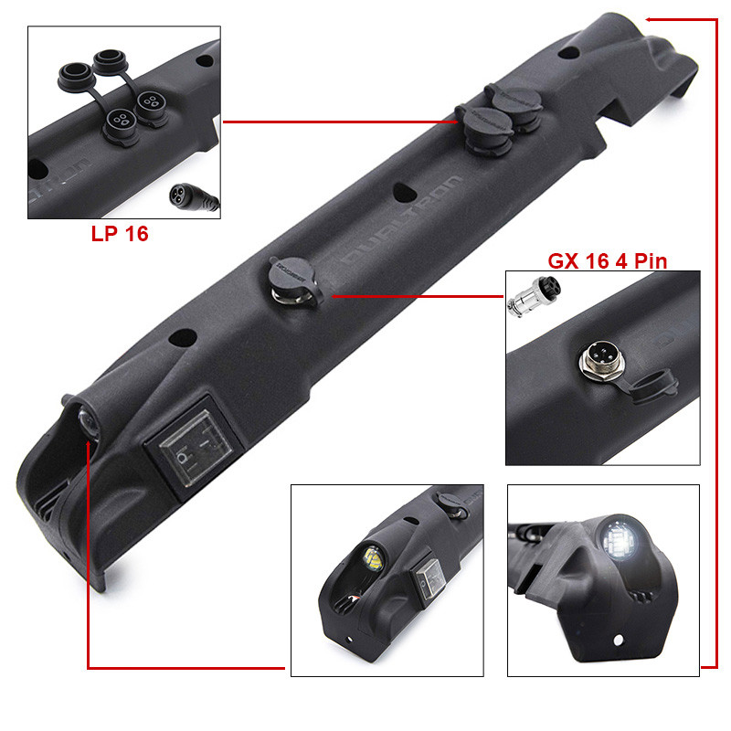 Acabamento lateral esquerda Minimotores – Dualtron Raptor original