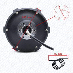 Motor Minimotores 60V 1200W (Max. 2700W) .FRENTE. – original Dualton Thunder/Ultra