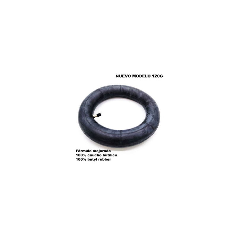 Câmara de ar reforçada 8,5×2 (50-156) de 120g – Novo modelo 100% borracha butílica