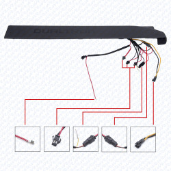 Acabamento lateral dos minimotores .direita. – Dualtron Ultra original