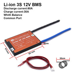 BMS DALY 3S 12V 60A