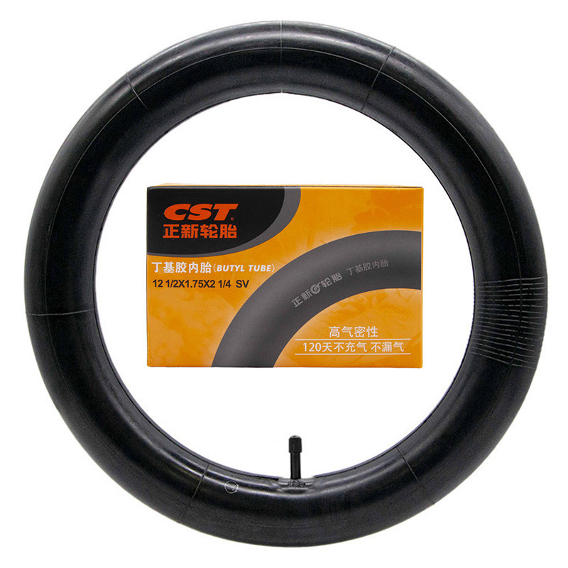 Câmara de ar reta 12 1/2 x 1,75 x 2 1/4 (12,5×1,75×2,25) [CST]