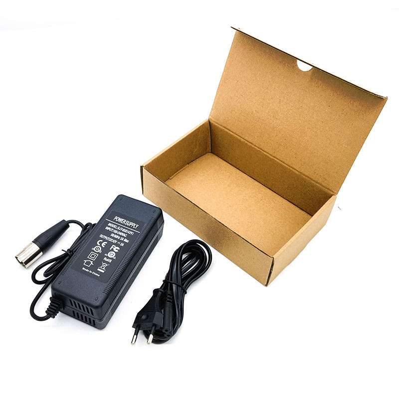 Conector XLR do carregador 36V 2A