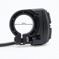 Luz de aviso/teclado único duplo – cabo de 1,5 m