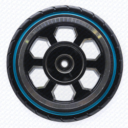 Roda maciça ultra-leve 8,5×2,5 – Linha azul (válido para Dualtron Mini)