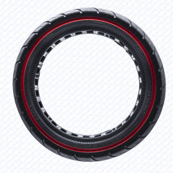 Roda maciça ultra-leve 8,5×2,5 – Linha vermelha (válido para Dualtron Mini)