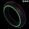 Roda sólida ultra leve 8,5×2 – fluorescente