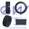 Pneu urbano sem câmara 9.5×2 E-wheel TUBLESS