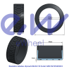 Pneu urbano sem câmara 9.2×2 A Ewheel