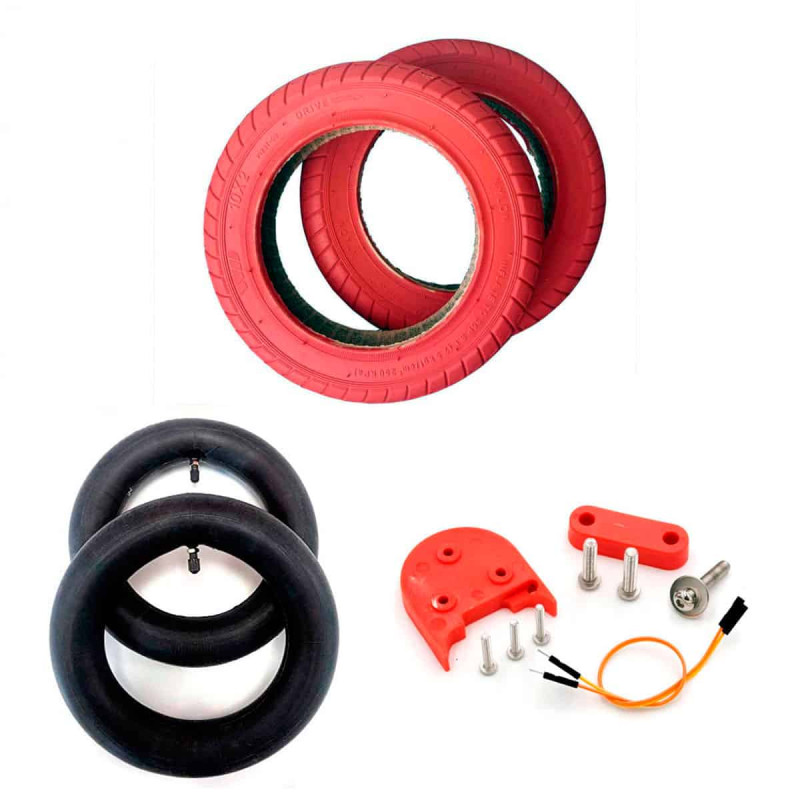 Kit de rodas de 10 polegadas para Xiaomi – Red Wanda