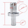 Dobradiça inferior Minimotores Dualtron – modelo 1