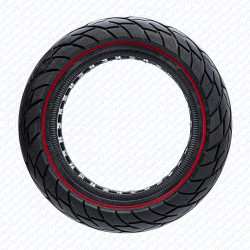 Roda sólida ultra-leve 10×2.5 – Linha vermelha (aros de 44 mm)