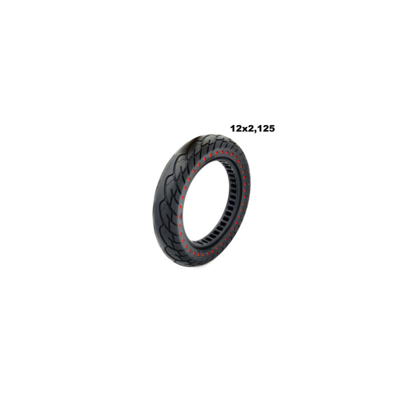 Roda sólida ultraleve 12×2.125