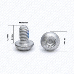 Parafuso disco de freio – Pacote de 50 unidades