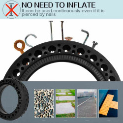 Roda Sólida 8,5×2 – Modelo V3 – Cores: Verde, Vermelho, Azul e Amarelo